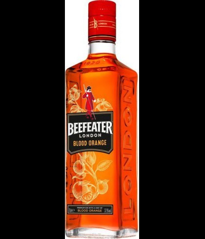 Fles Beefeater Blood Orange, gin, op voorraad bij slijterij t Bockje in Bathmen