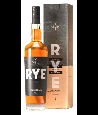 Fles Slyrs Beierse Rye Whisky, Beierse single malt whisky, op voorraad bij slijterij t Bockje in Bathmen