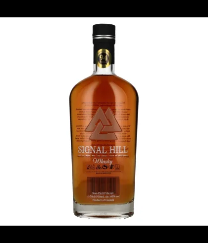 Fles Signal Hill Canadian Whisky, whisky, op voorraad bij slijterij ’t Bockje in Bathmen