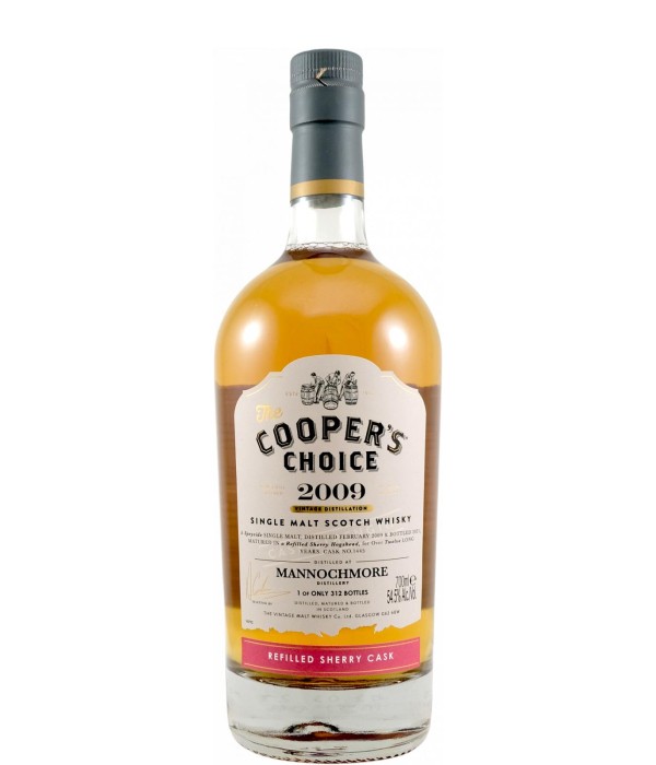 Cooper’s Choice 12 Years Old Mannochmore 2009 bij t Bockje in Bathmen