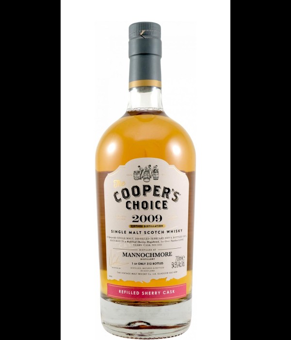Cooper’s Choice 12 Years Old Mannochmore 2009 bij t Bockje in Bathmen