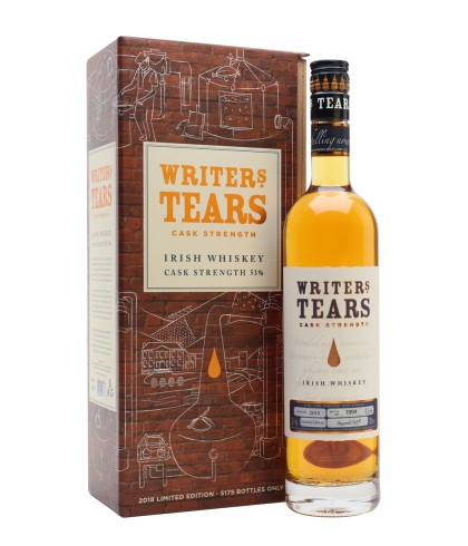 Fles Writers Tears Cask Strength 2018 Limited Edition, Ierse whiskey van Walsh Whiskey, op voorraad bij slijterij ’t Bockje in Bathmen