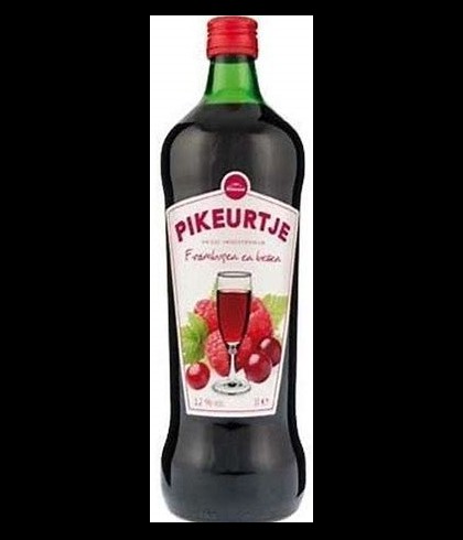Fles Pikeurtje, wijn op voorraad bij slijterij t Bockje in Bathmen