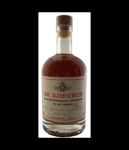 Bitter De Sjirurch Beerenburg van De Sjirurch, bij slijterij ’t Bockje in Bathmen