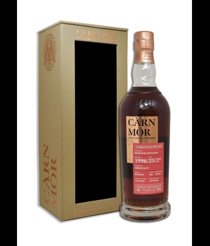 Fles C&agrave;rn M&ograve;r Benrinnes 25Y 1996 #962101, single malt whisky, op voorraad bij slijterij t Bockje in Bathmen