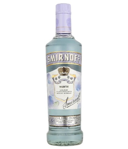 Wodka Smirnoff North van Smirnoff, bij slijterij ’t Bockje in Bathmen