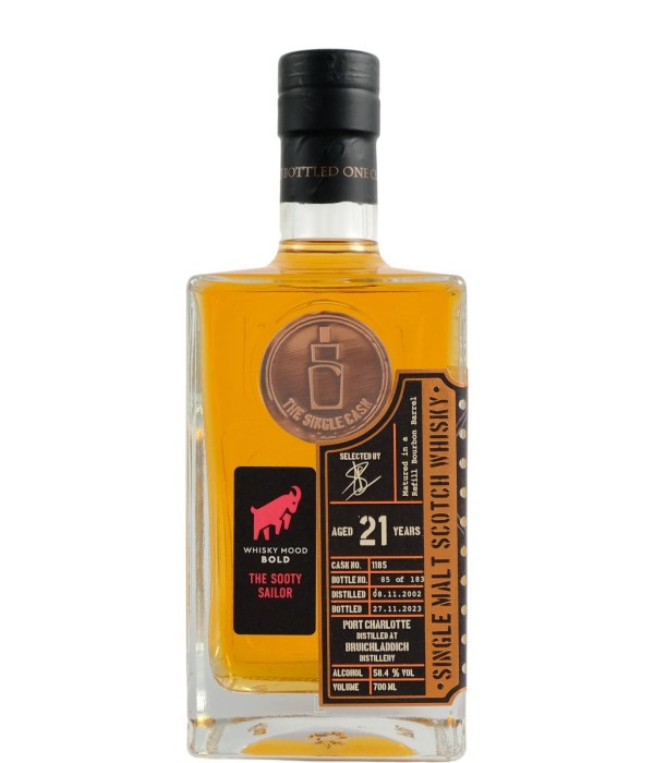 The Single Cask Bruichladdich Port Charlotte 2002 – Refill Bourbon Barrel 21 Years Old bij t Bockje in Bathmen