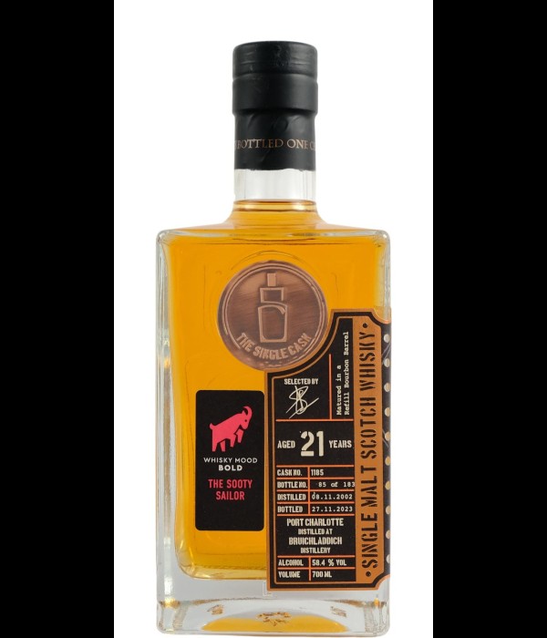The Single Cask Bruichladdich Port Charlotte 2002 – Refill Bourbon Barrel 21 Years Old bij t Bockje in Bathmen
