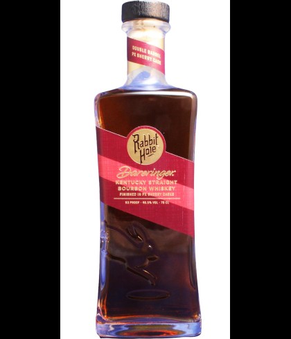 Fles Rabbit Hole Dareringer Straight Bourbon Whiskey, whisky, op voorraad bij slijterij t Bockje in Bathmen