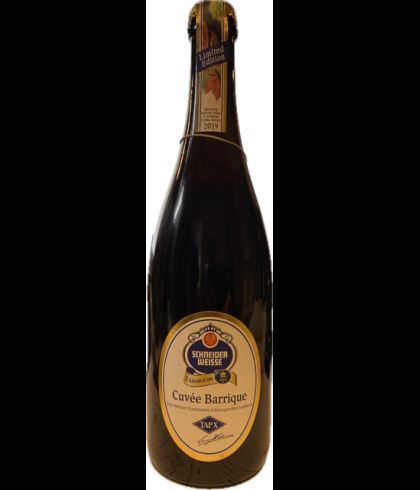Schneider Weisse Cuvee Barrique 2018 Limited Edition, bier op voorraad bij slijterij t Bockje in Bathmen