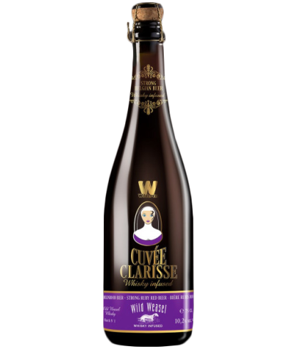 Wilderen Cuvee Clarisse Whisky Infused, bier op voorraad bij slijterij t Bockje in Bathmen