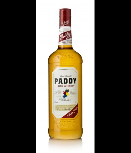 Fles Paddy Old Irish Whiskey, whisky, op voorraad bij slijterij t Bockje in Bathmen