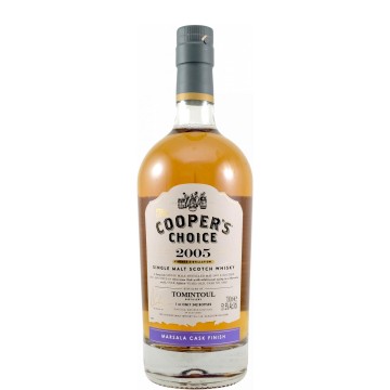 Cooper's Choice 15 Years Old Tomintoul 2005