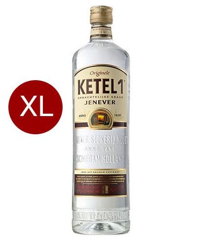 Ketel 1 Jenever 3 liter, jenever bij slijterij t Bockje in Bathmen