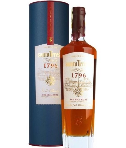 Fles Santa Teresa 1796 Rum, rum, bij slijterij t Bockje in Bathmen