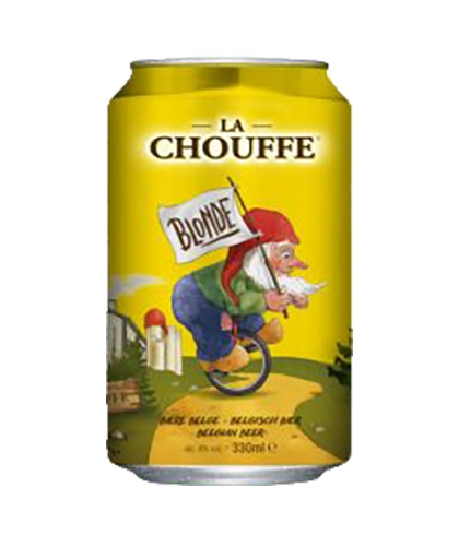 Brasserie d'Achouffe La Chouffe Blond, bier op voorraad bij slijterij t Bockje in Bathmen