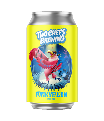 Two Chefs Brewing Funky Falcon, bier op voorraad bij slijterij t Bockje in Bathmen
