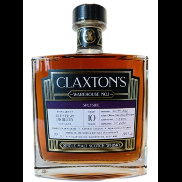 Claxton's Warehouse No.1 Glen Elgin 10 YO Speyside