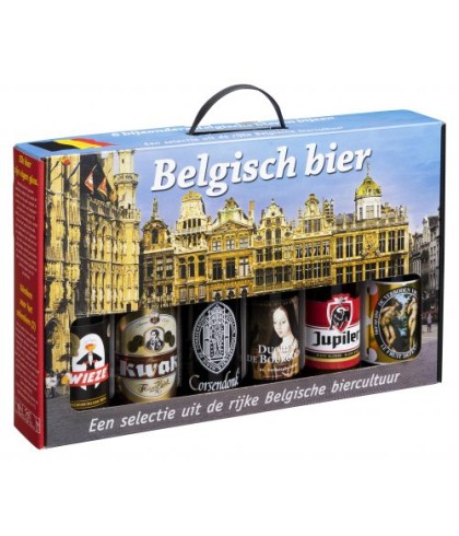 Geschenk Geschenkverpakking 6 Belgische Bieren, bij slijterij ’t Bockje in Bathmen