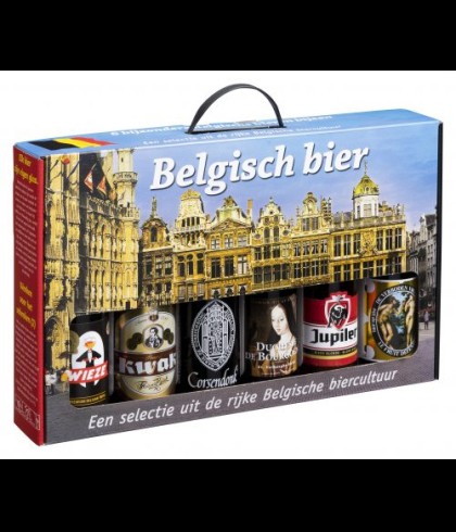 Geschenk Geschenkverpakking 6 Belgische Bieren, bij slijterij ’t Bockje in Bathmen