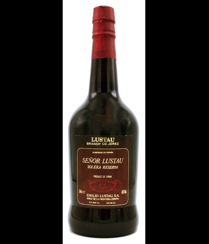 Senor Lusteau Solera Reserve, op voorraad bij slijterij t Bockje in Bathmen