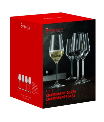 Spiegelau Champagneglas (set van 4), fles bij slijterij t Bockje in Bathmen