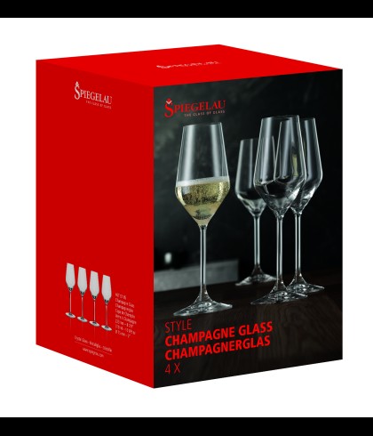 Spiegelau Champagneglas (set van 4), fles bij slijterij t Bockje in Bathmen