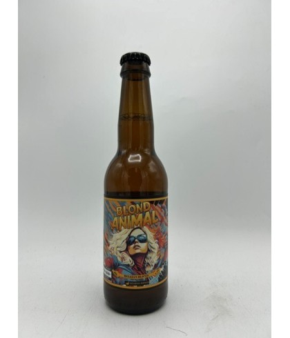 Brouwerij Fusie Blond Animal, bier op voorraad bij slijterij t Bockje in Bathmen