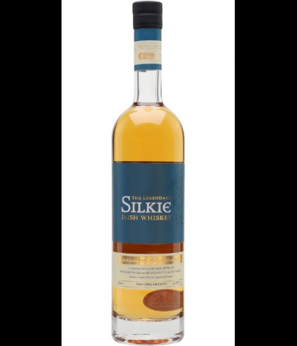 Fles Silkie The legendary Irish Whiskey, whisky, op voorraad bij slijterij t Bockje in Bathmen