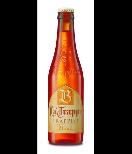 La Trappe Trappist Blond, bier op voorraad bij slijterij t Bockje in Bathmen