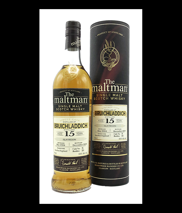 THE MALTMAN 15 Years Old Bruichladdich 2004 bij t Bockje in Bathmen