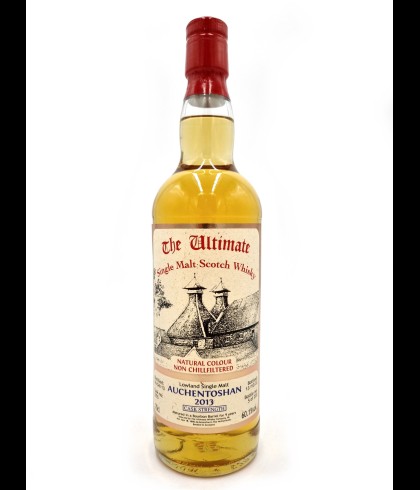 Fles The Ultimate Auchentoshan 9 Years Old 2013, single malt whisky, op voorraad bij slijterij t Bockje in Bathmen