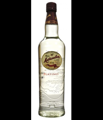 Fles Matusalem rum Platino, rum, op voorraad bij slijterij t Bockje in Bathmen