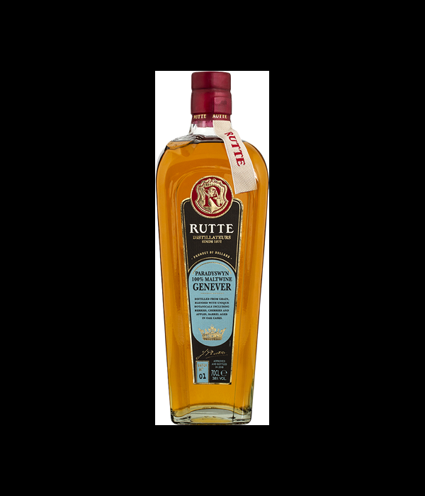 Rutte Paradyswyn 100% Maltwine Genever bij t Bockje in Bathmen
