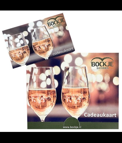 Cadeaubon € 25,- (fysiek)