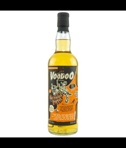 Fles Whisky of Voodoo The Nailed Puppet Tormore 11Y, whisky, op voorraad bij slijterij t Bockje in Bathmen