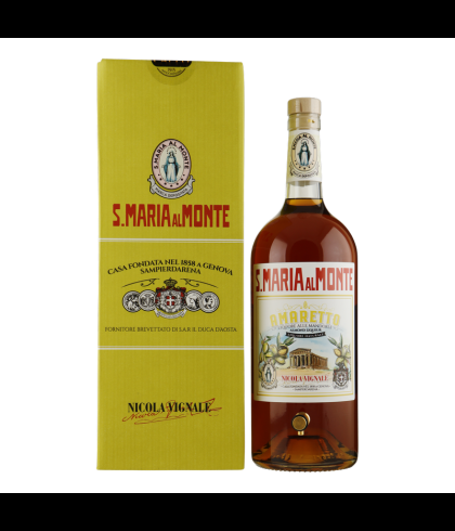 Santa Maria al Monte Amaretto Tapfles, bij slijterij t Bockje in Bathmen