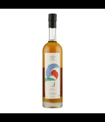 Fles Hellyers Road American Oak Single Cask 19 Years Old, single malt whisky, op voorraad bij slijterij t Bockje in Bathmen