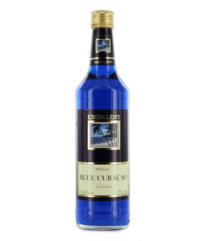 Excellent Cocktail Blue Curacao, op voorraad bij slijterij t Bockje in Bathmen