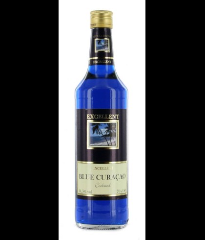 Excellent Cocktail Blue Curacao, op voorraad bij slijterij t Bockje in Bathmen