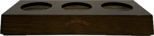 Artikel Flessenstandaard voor Bowmore Whisky, bij slijterij ’t Bockje in Bathmen