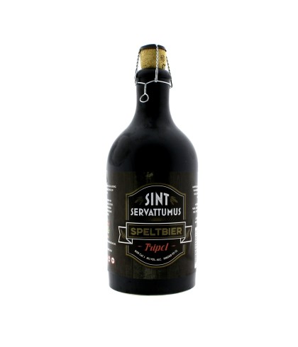 Sint Servattumus Spelt Tripel bier Stenen kruikje