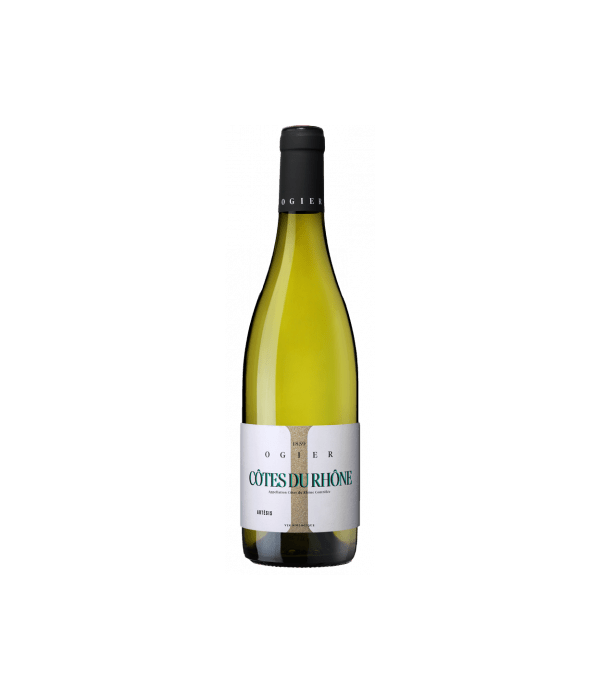 Ogier Côtes du Rhône Artésis Blanc, wijn bij t Bockje in Bathmen