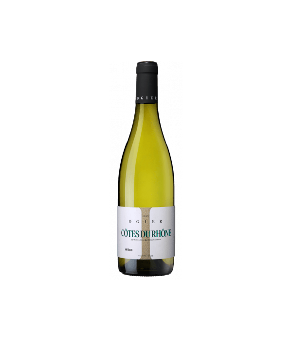 Ogier Côtes du Rhône Artésis Blanc, wijn bij t Bockje in Bathmen