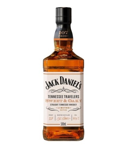 Fles Tennessee whiskey van Jack Daniel’s, op voorraad bij slijterij t Bockje in Bathmen