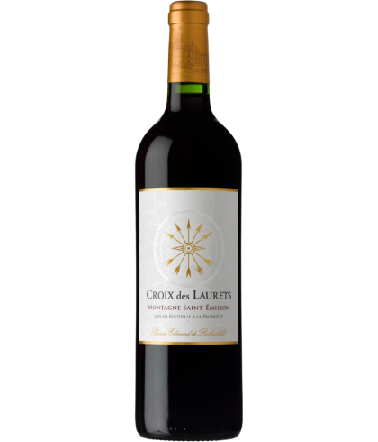 Fles Croix des Laurets Montagne Saint-Émilion, wijn op voorraad bij slijterij t Bockje in Bathmen