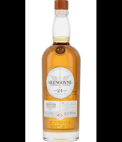 Fles Glengoyne White Oak 24 Years Old, single malt whisky, op voorraad bij slijterij t Bockje in Bathmen