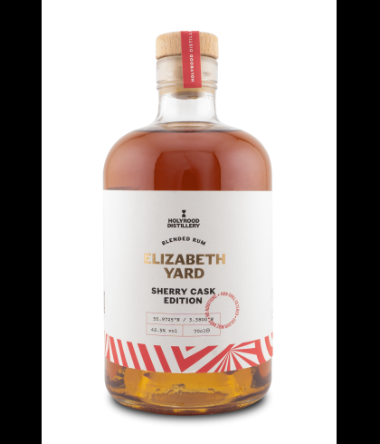 Fles Elizabeth Yard Sherry Cask Edition Rum, rum, bij slijterij t Bockje in Bathmen