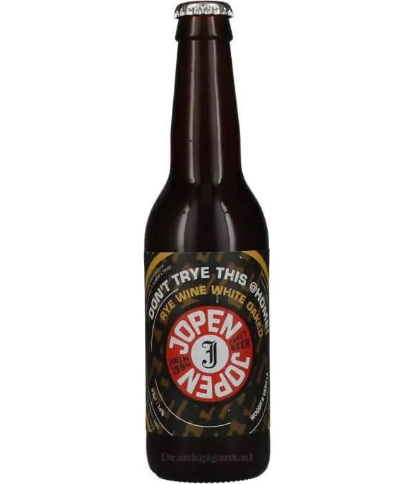 Jopen Don’t Trye This @Home Rye Wine White Oaked bij t Bockje in Bathmen
