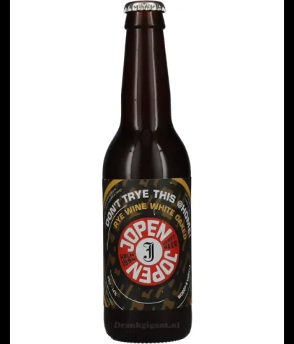 Jopen Don’t Trye This @Home Rye Wine White Oaked